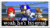 Sonic Saying: Whoa He's Bisexual, I didn't know that